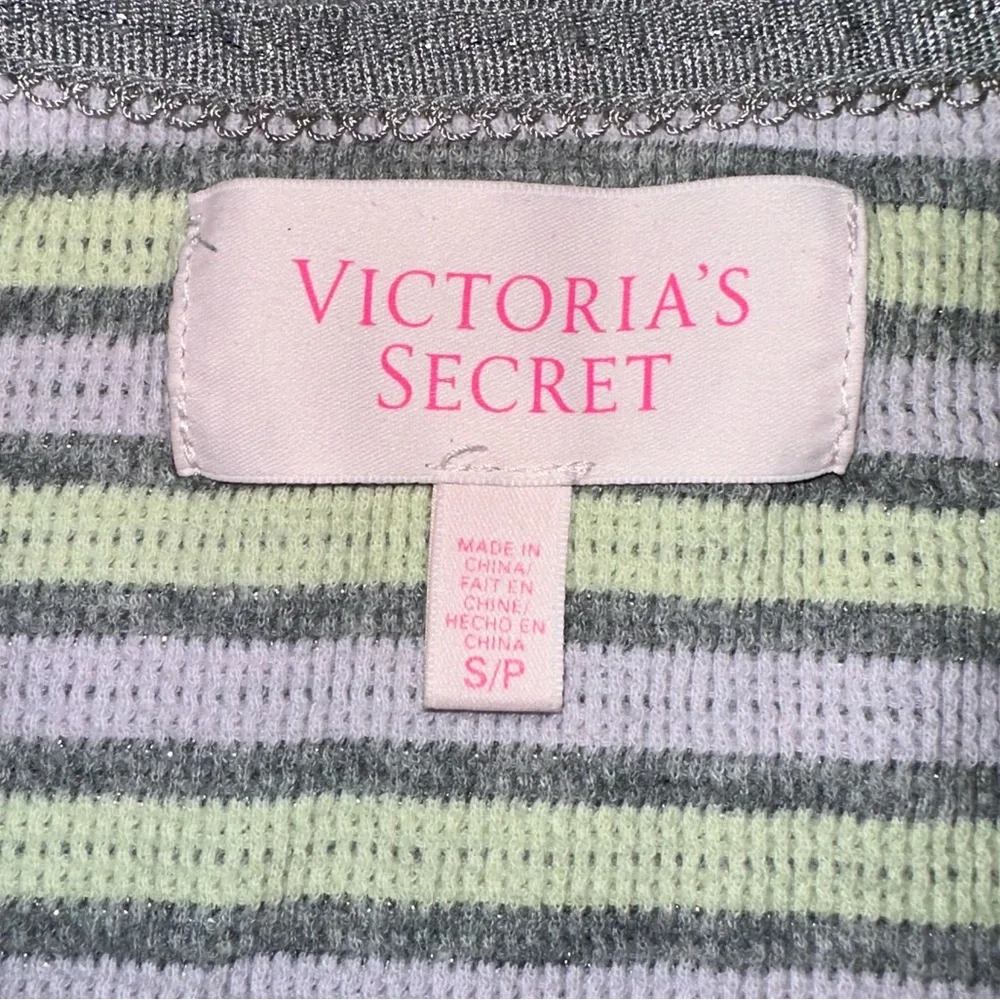 Victoria's Secret Waffle Long Sleeve Jogger Pajama Set - Picture 5 of 8